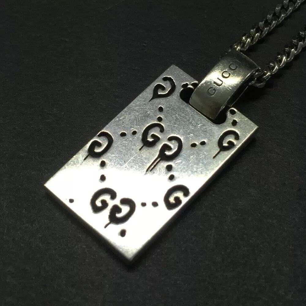 Gucci Authentic Ghost Pendant Necklace 21" - Picture 6 of 9